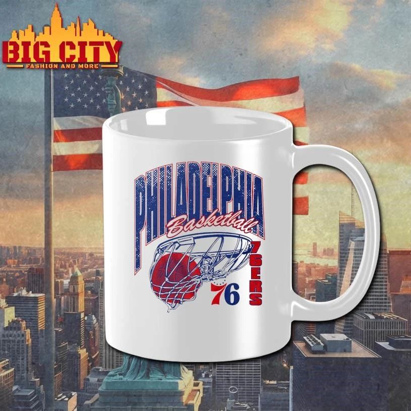 Original Philadelphia 76ers Script Swish Shirt