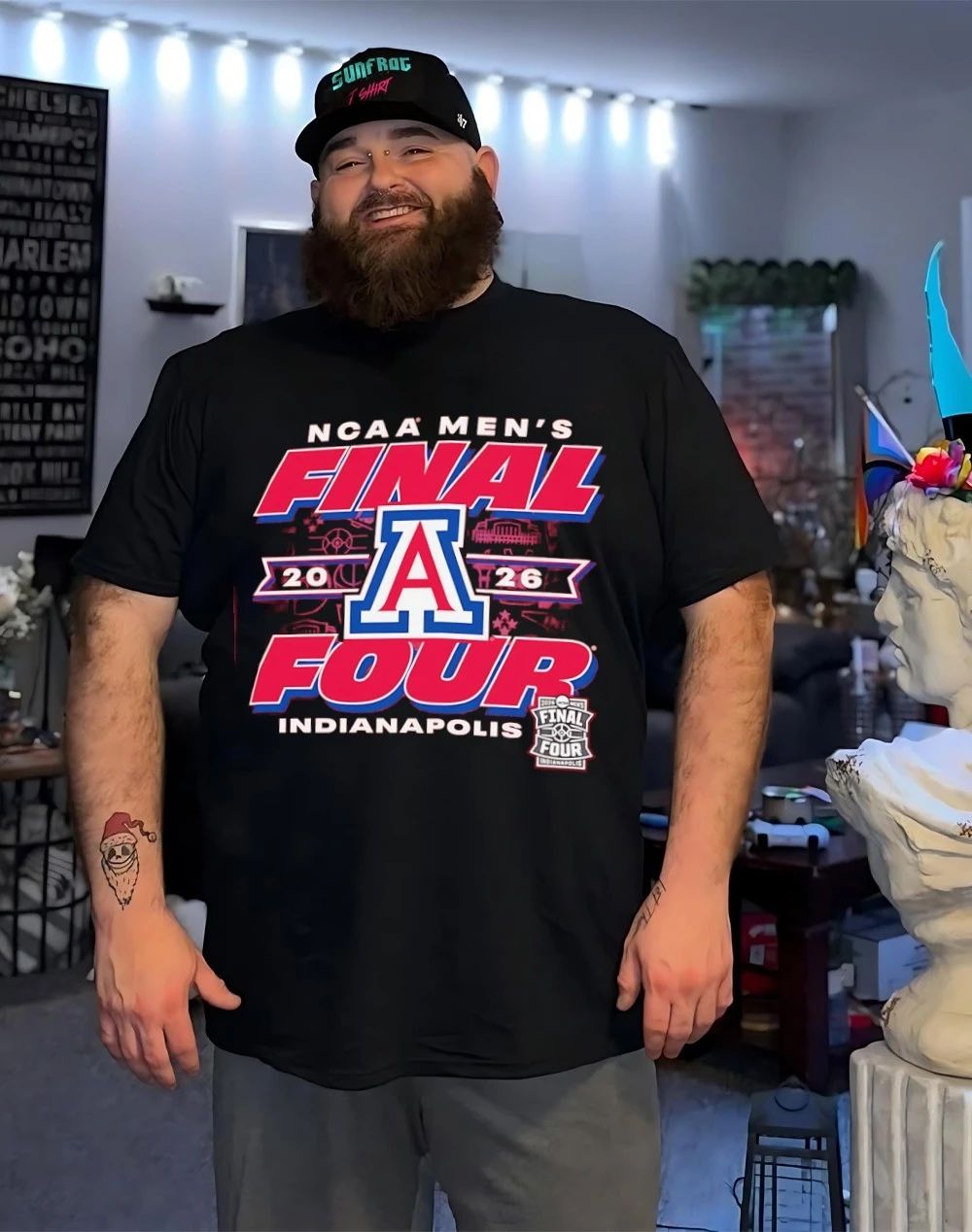 Arizona Wildcats NCAA Men’s Basketball Tournament March Madness Final Four 2026 shirt