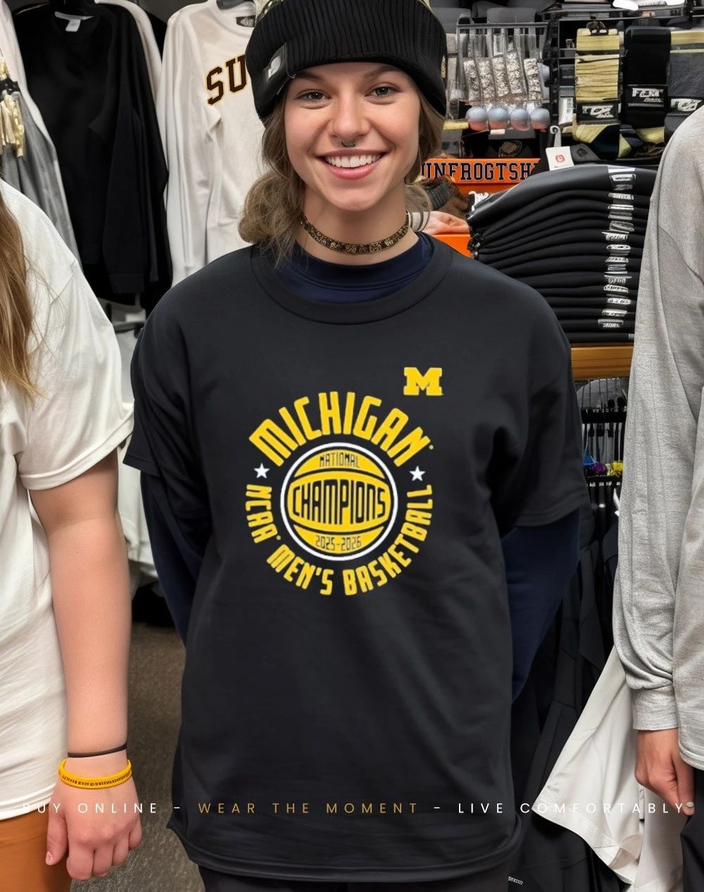 Michigan Wolverines Basketball 2025-26 National Champions shirt