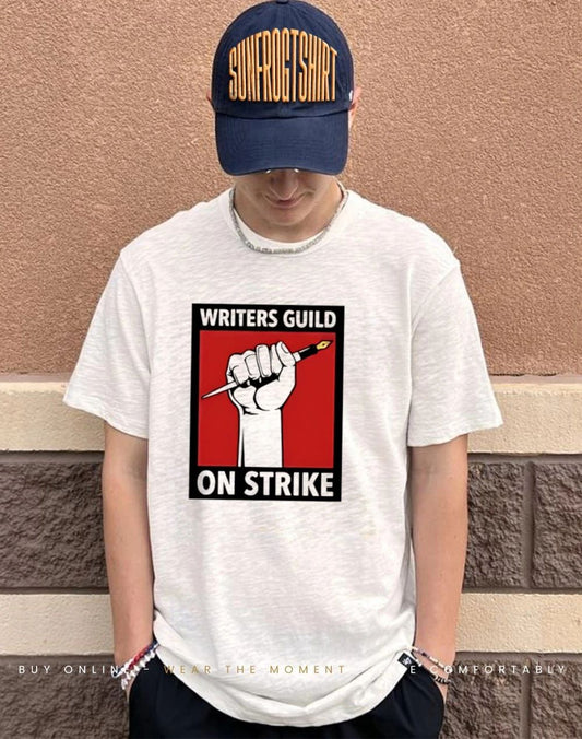 Writers Guild On Strike Screenwriter Union Support shirt