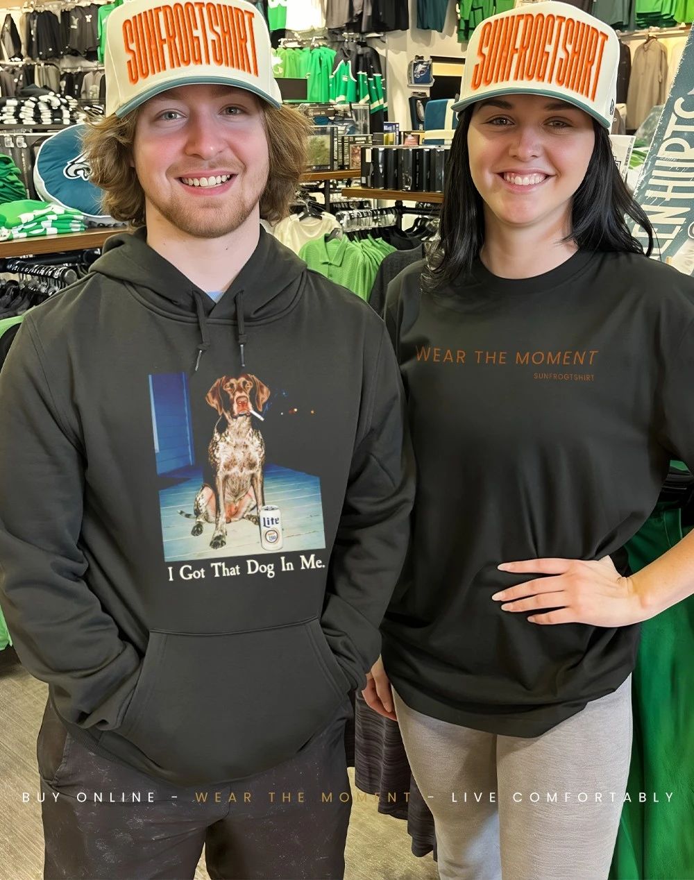 I Got That Dog In Me Funny GSP Meme Smoking Dog shirt