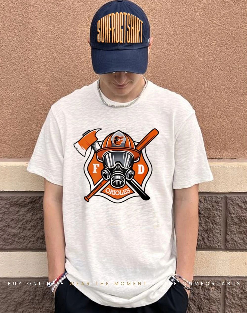 Baltimore Orioles Firefighter Spirit firefighter-style shirt