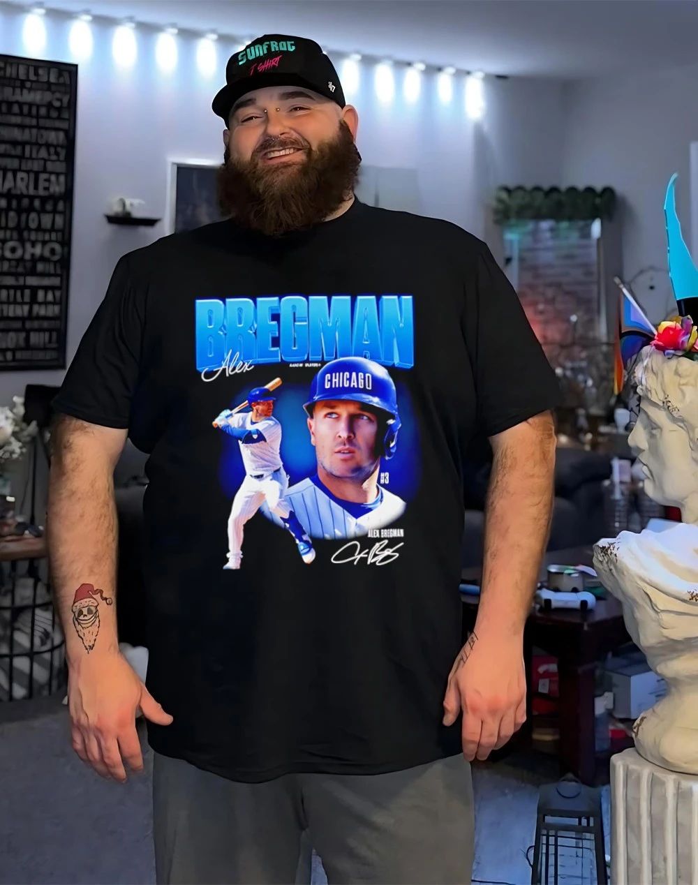 Alex Bregman Chicago Cubs CHC player collage shirt