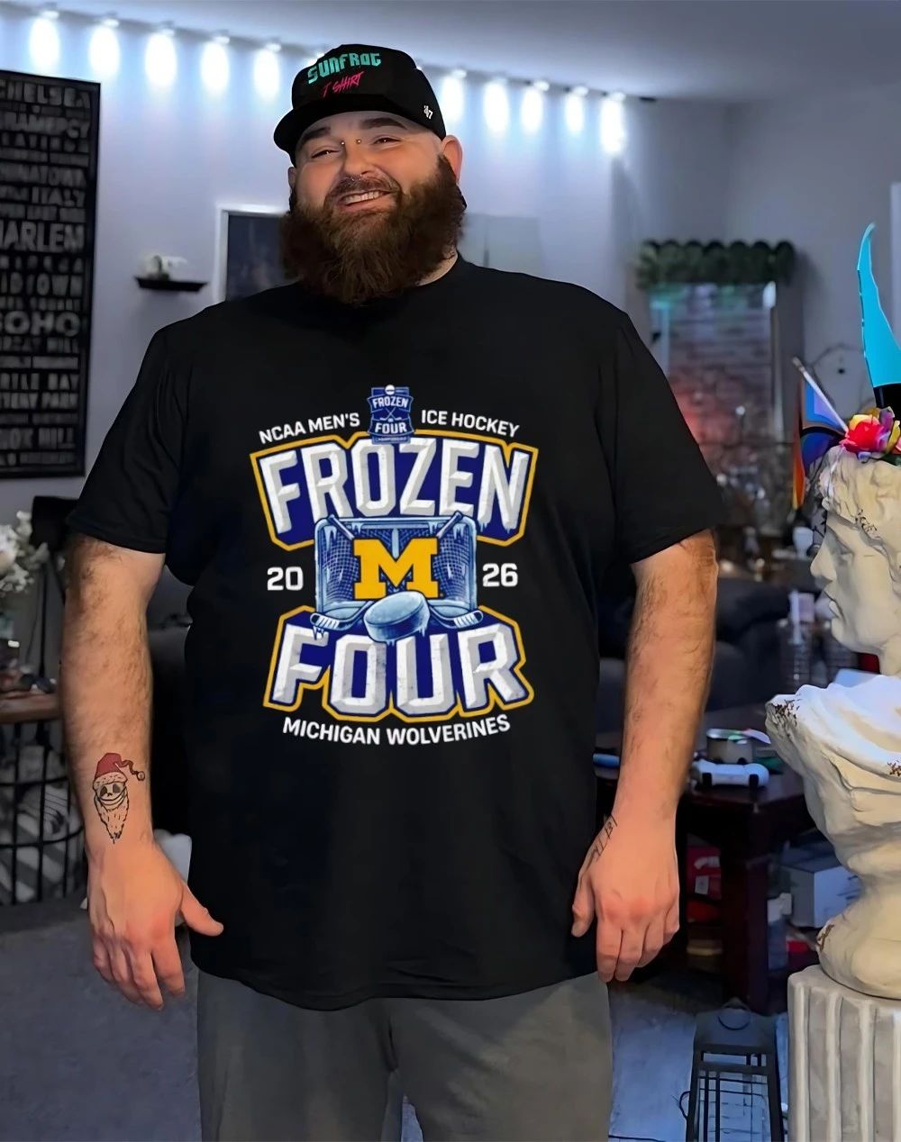 Michigan Men’s Ice Hockey 2026 Frozen Four graphic shirt