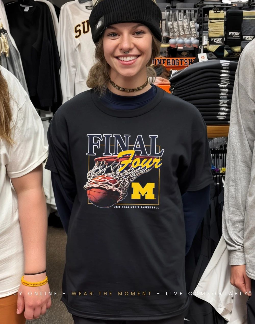 Michigan Men’s Basketball Final Four NCAA March Madness 2026 shirt