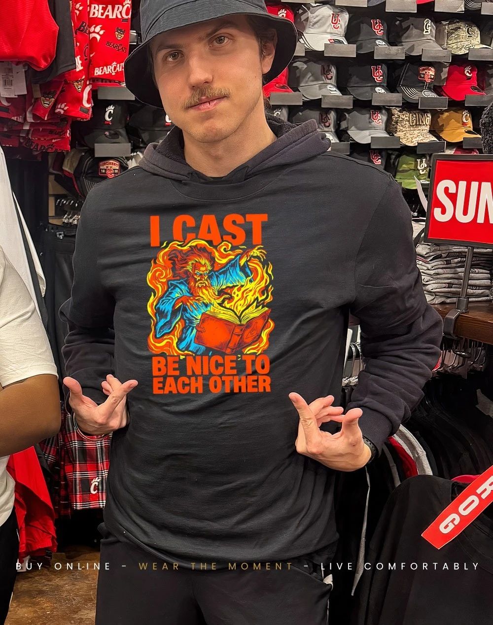 Wizard I Cast Be Nice To Each Other shirt