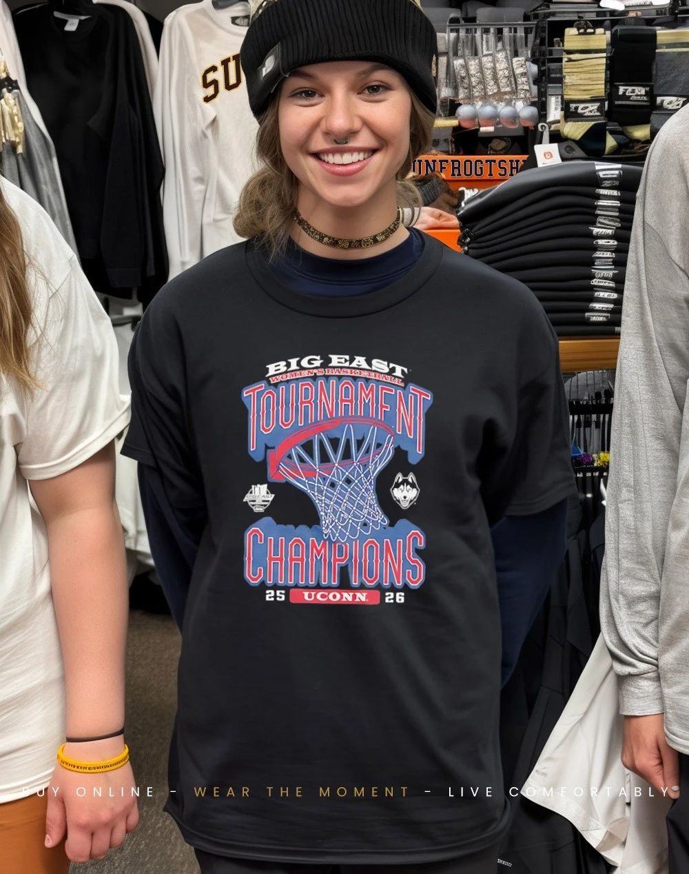 UConn Huskies Women’s Basketball 2026 Big East Tournament Champions Locker Room shirt