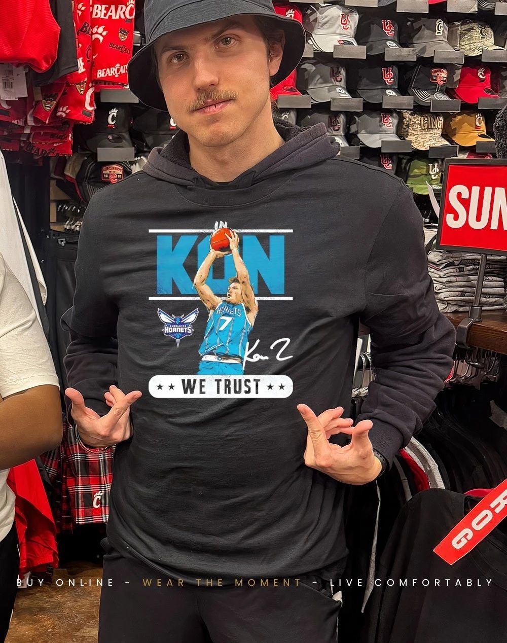 Kon Knueppel Charlotte Hornets We Trust signature shirt