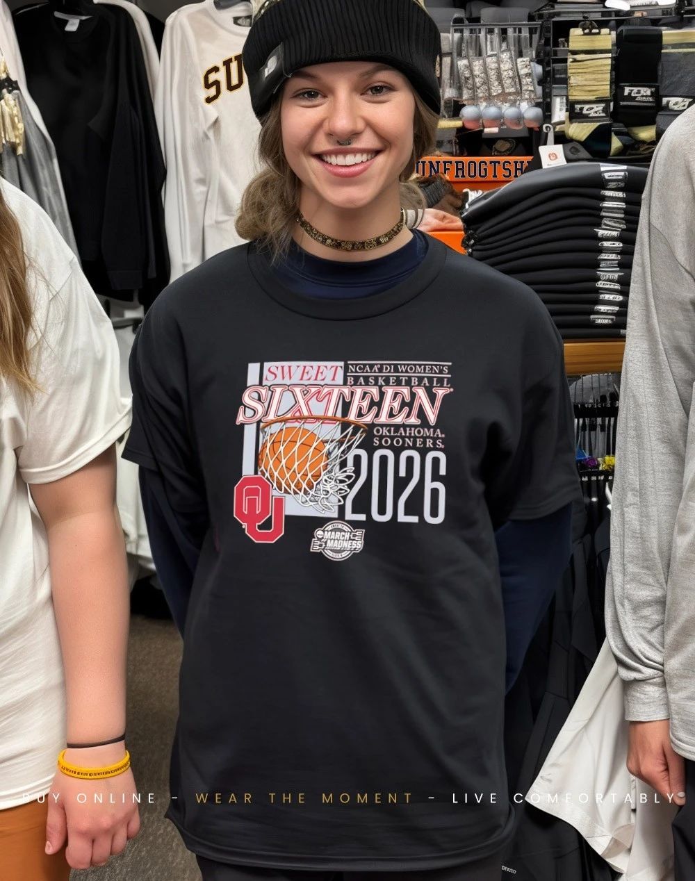 Oklahoma Soobers NCAA DI Women’s Basketball Sixteen 2026 shirt