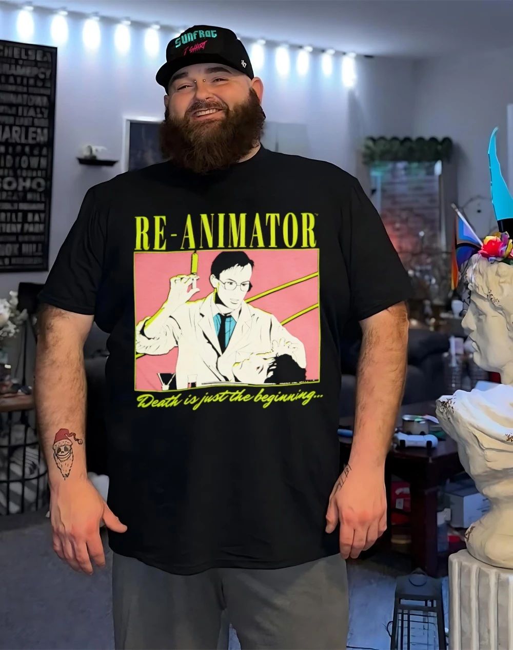 Re-Animator death is just the beginning shirt