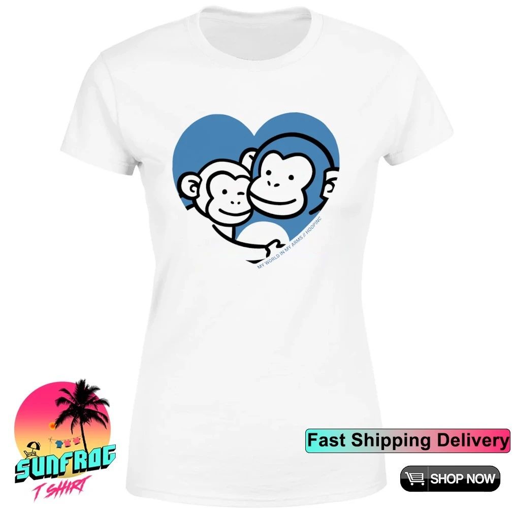 My world in my arms punchi monkeys shirt