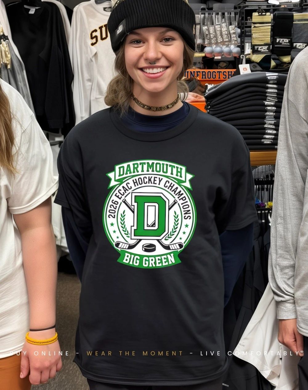 Dartmouth Big Green 2026 ECAC Hockey Champions shirt
