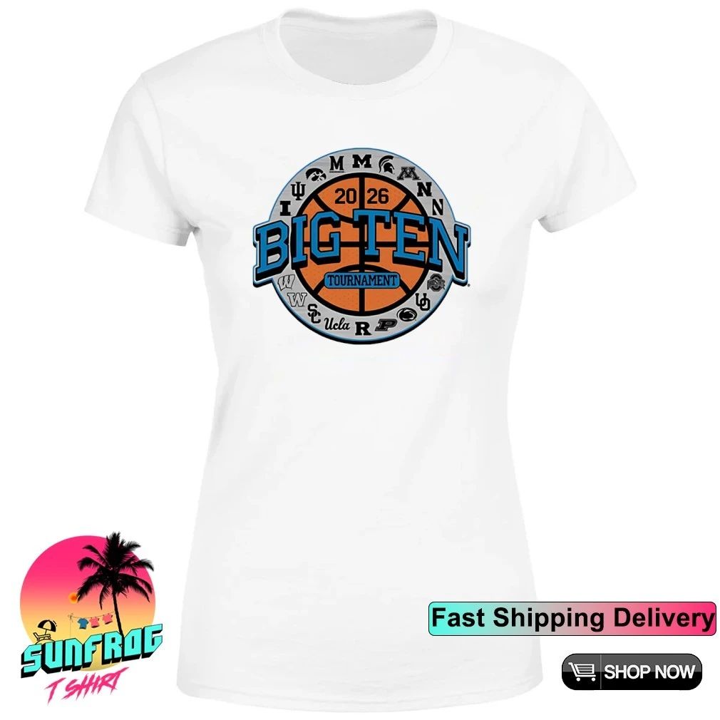 Big Ten 2026 Big Ten Basketball Tournament All Team Pinwheel shirt