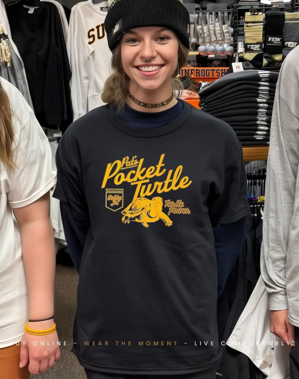 Pat Murphy Milwaukee Brewers Pocket Turtle shirt