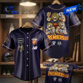 Brisbane Lions Navy Blue 2026 AFL Premiers Baseball Jersey