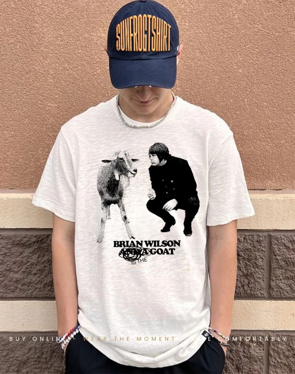 Brian Wilson is the goat shirt