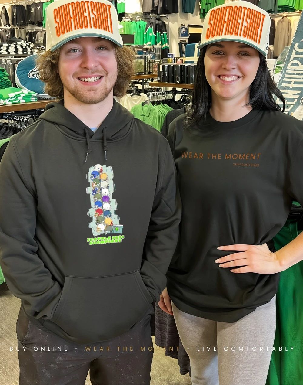 Seattle Football Stacking Helmets Champions shirt