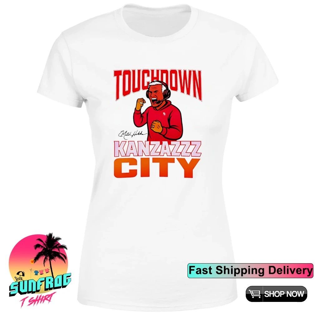 Mitch Holthus Touchdown Kanzazzz City cartoon shirt