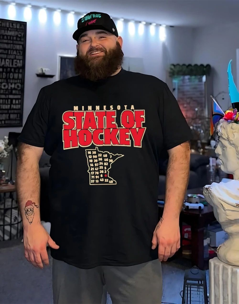 Minnesota State Of Hockey Time shirt