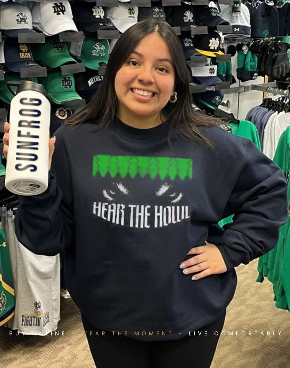 Minnesota Timberwolves Hear the Howl 2026 NBA Playoffs front and back shirt