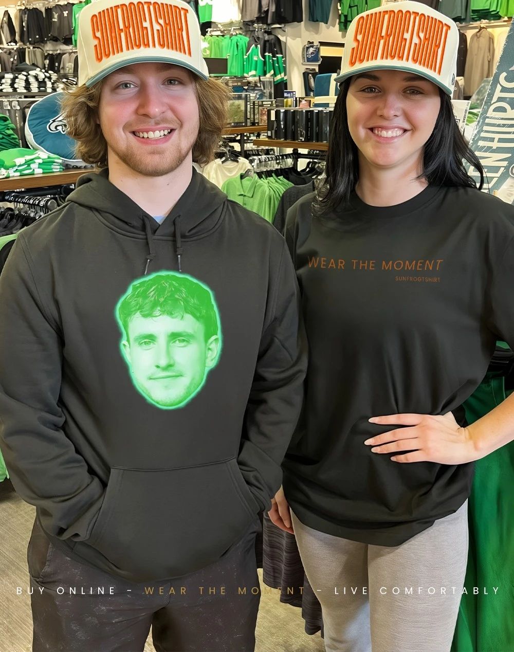 Paul Mescal Irish St Patrick’s Day 2026 Big Head shirt