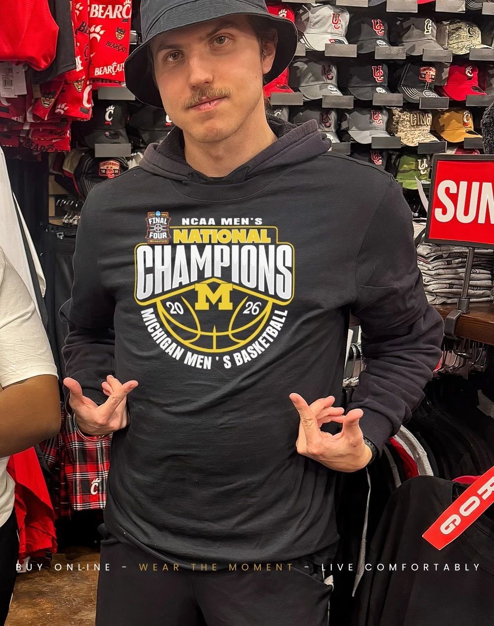 Michigan Wolverines won the 2026 Men’s Basketball National Champions shirt