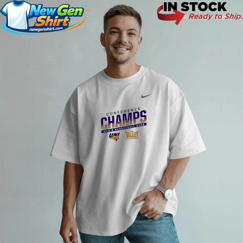 Northern Iowa Panthers Conference Champs Men’s Basketball 2026 Shirt
