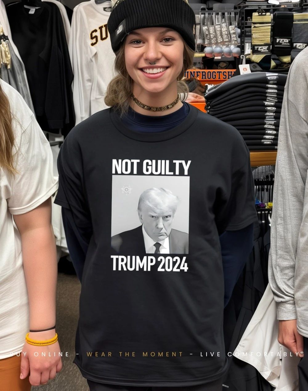 Not Guilty Donald Trump 2024 shirt