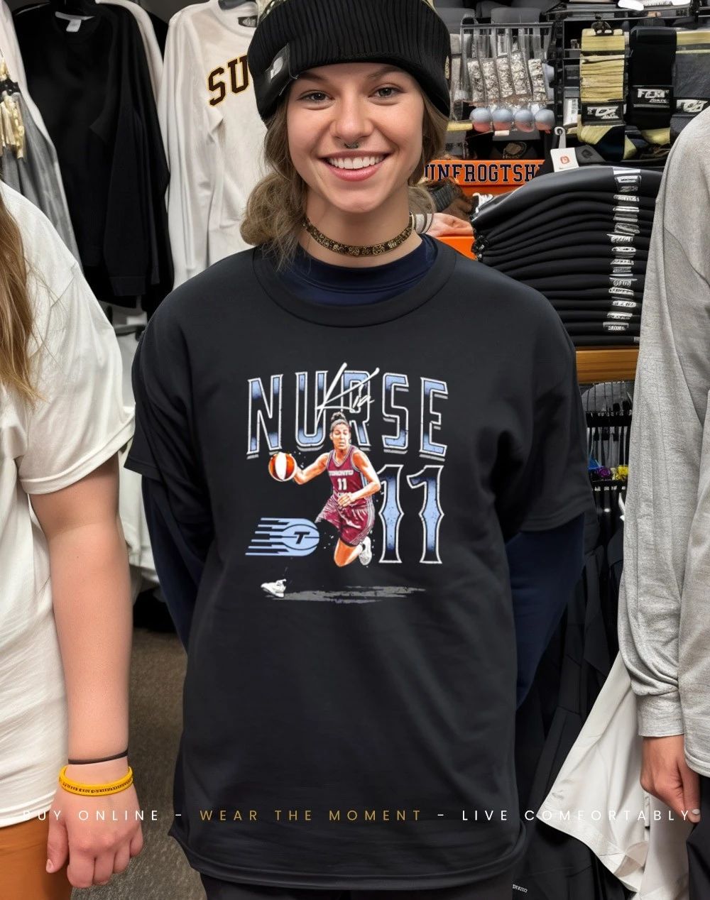 Kia Nurse Toronto Tempo Player Name shirt