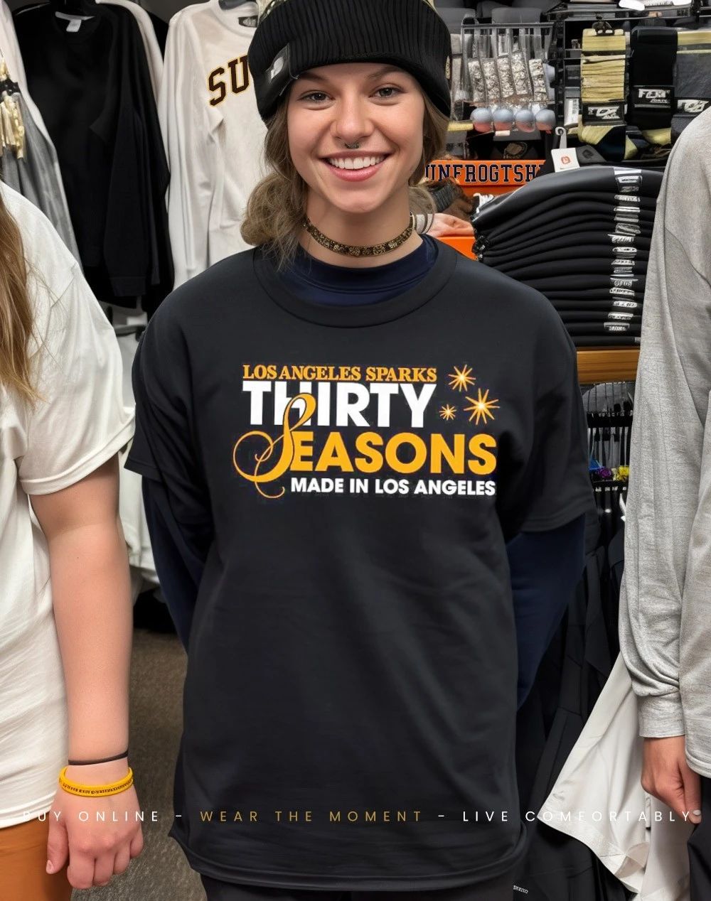 Los Angeles Sparks 2026 Thirty Seasons made in LA shirt