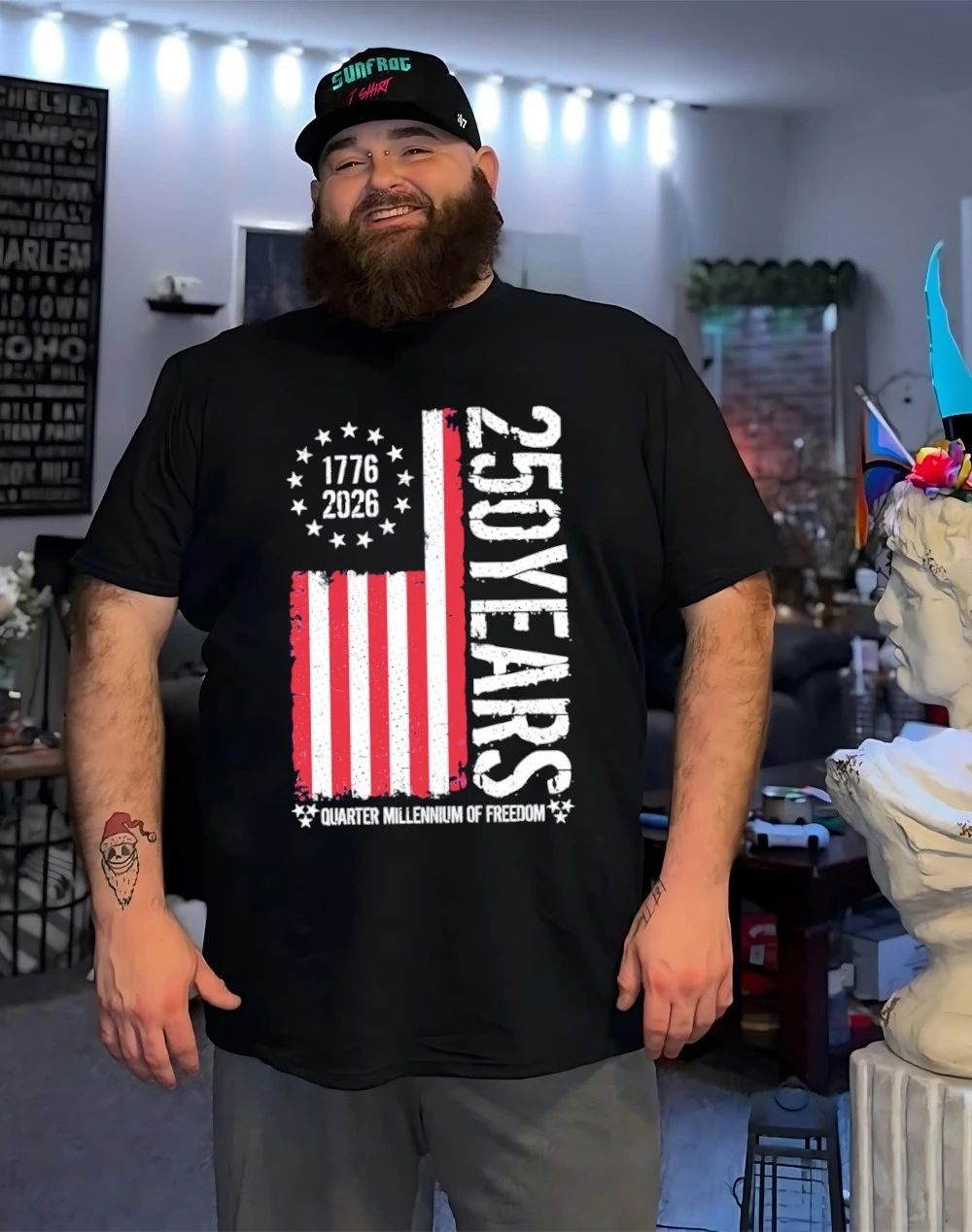 United States quarter millennium of Freedom 250 Years of Freedom shirt