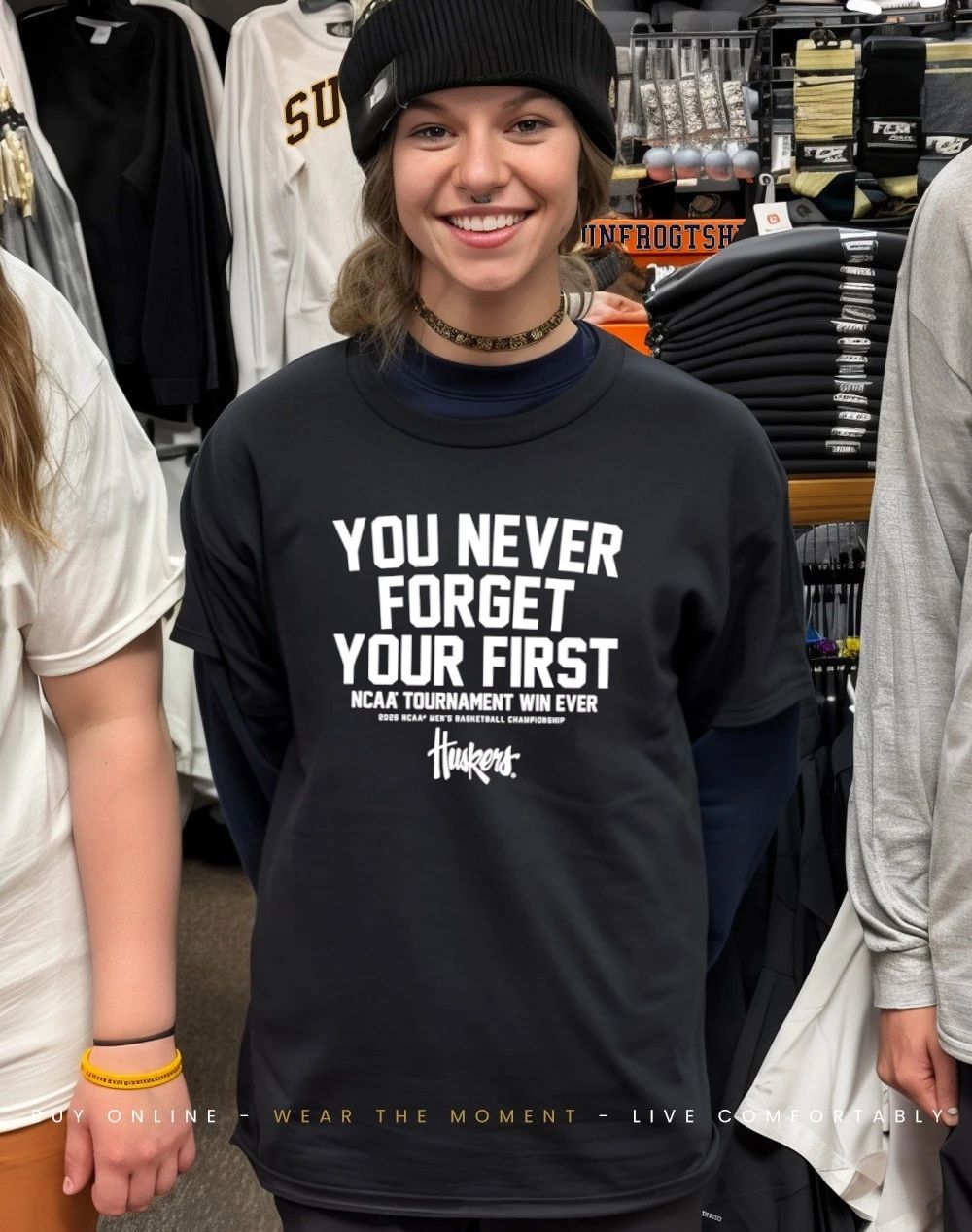 Nebraska You Never Forget Your First Shirt