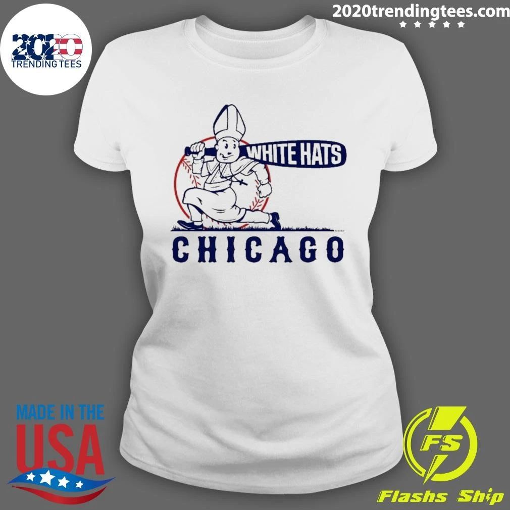 Pope Leo Xiv Chicago White Hats Shirt