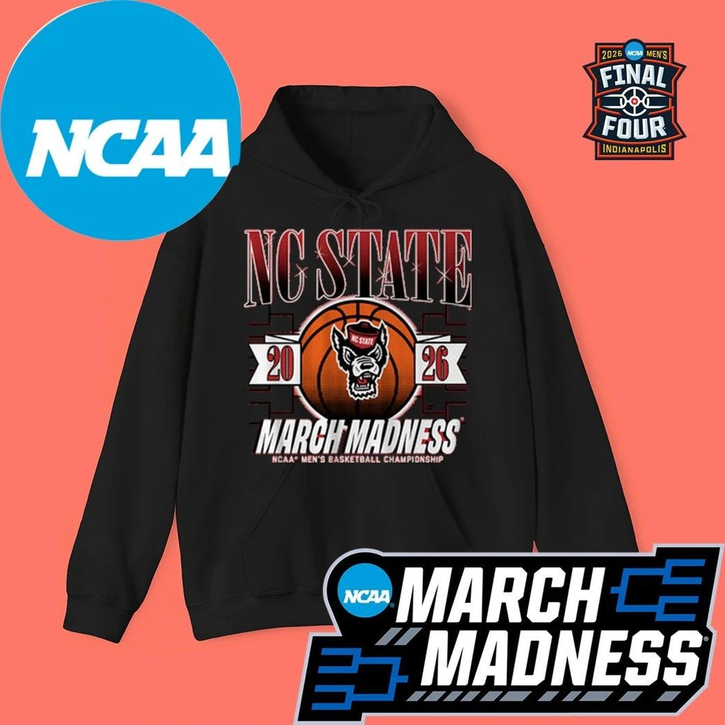 NC State Wolfpack MBB 2026 NCAA Women’s Basketball Championship March Madness Logo Shirt