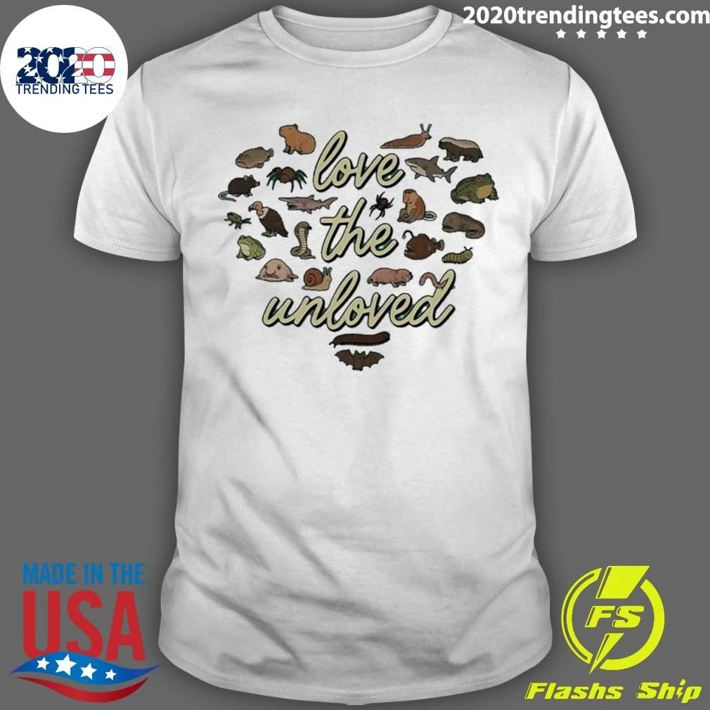 Love The Unloved Animal Collage Animals Shirt