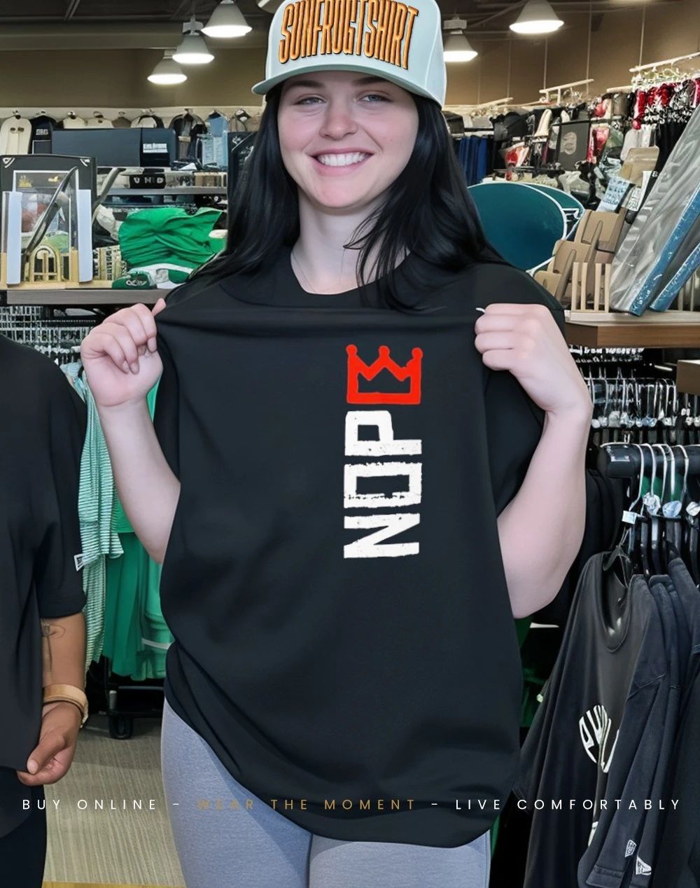 No King NOP crow shirt