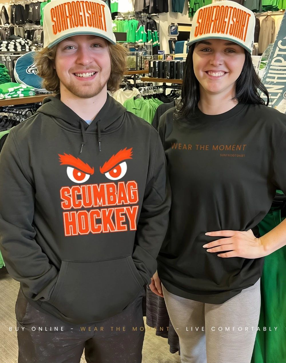 Philadelphia Flyers scumbag hockey eyes shirt