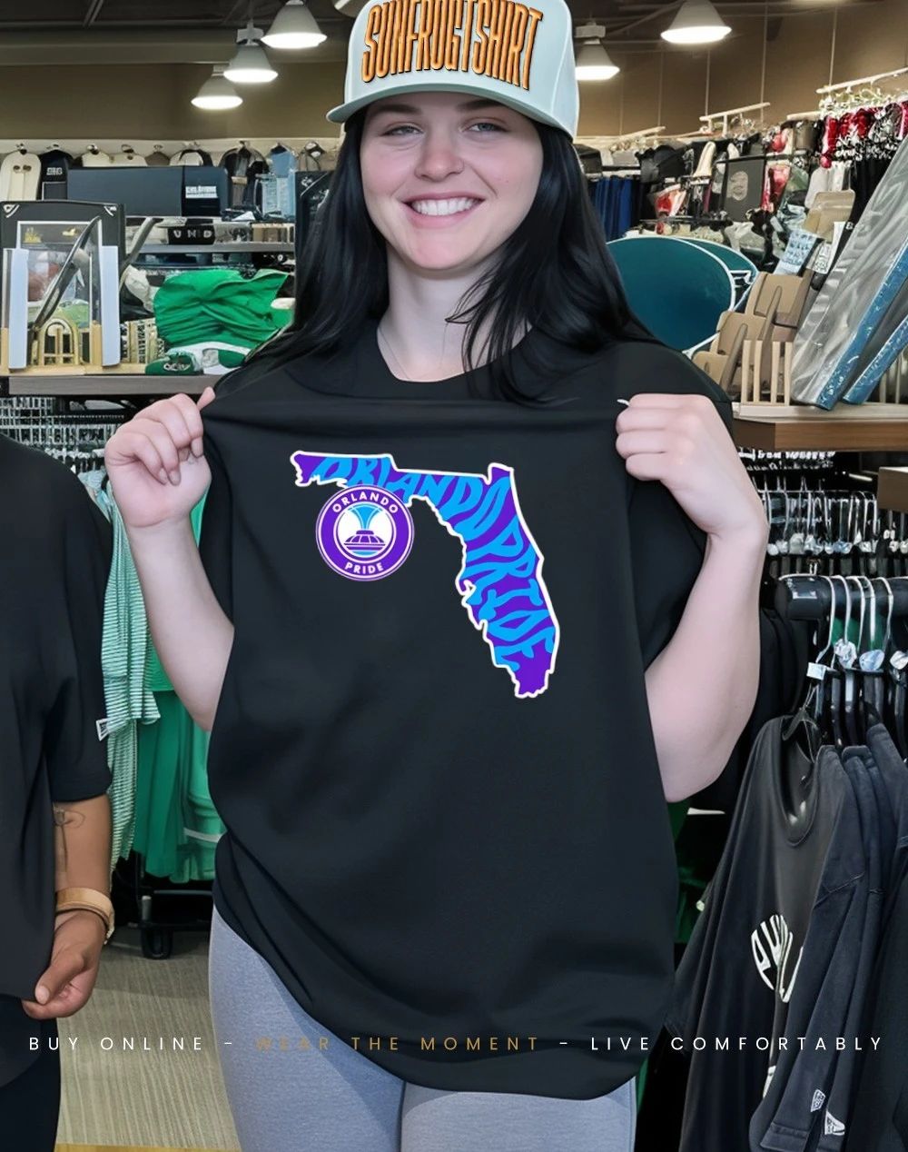 Orlando Pride Groovy State graphic shirt