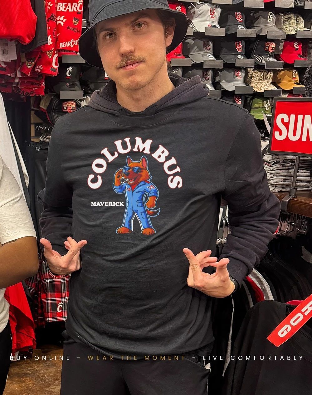 Columbus Aviators Maverick Mascot 2026 shirt