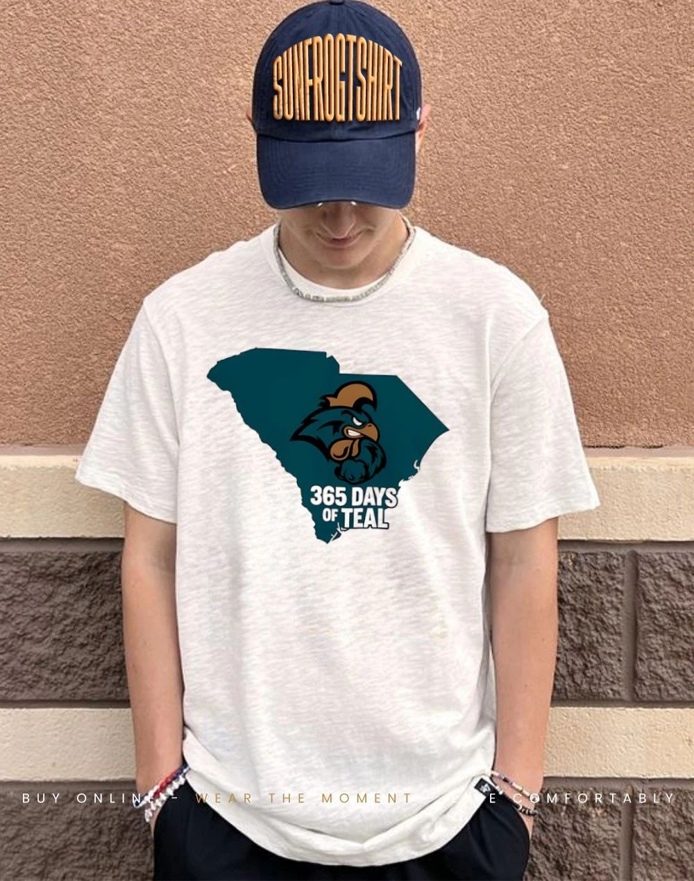 Coastal Carolina 365 Days Of Teal State shirt