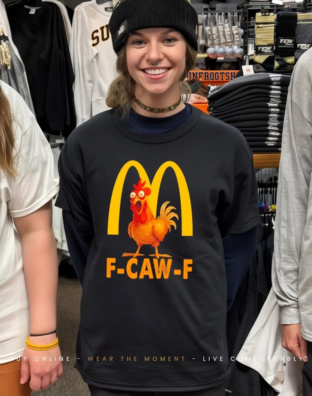 McDonald’s F-CAW-F Chicken funny shirt