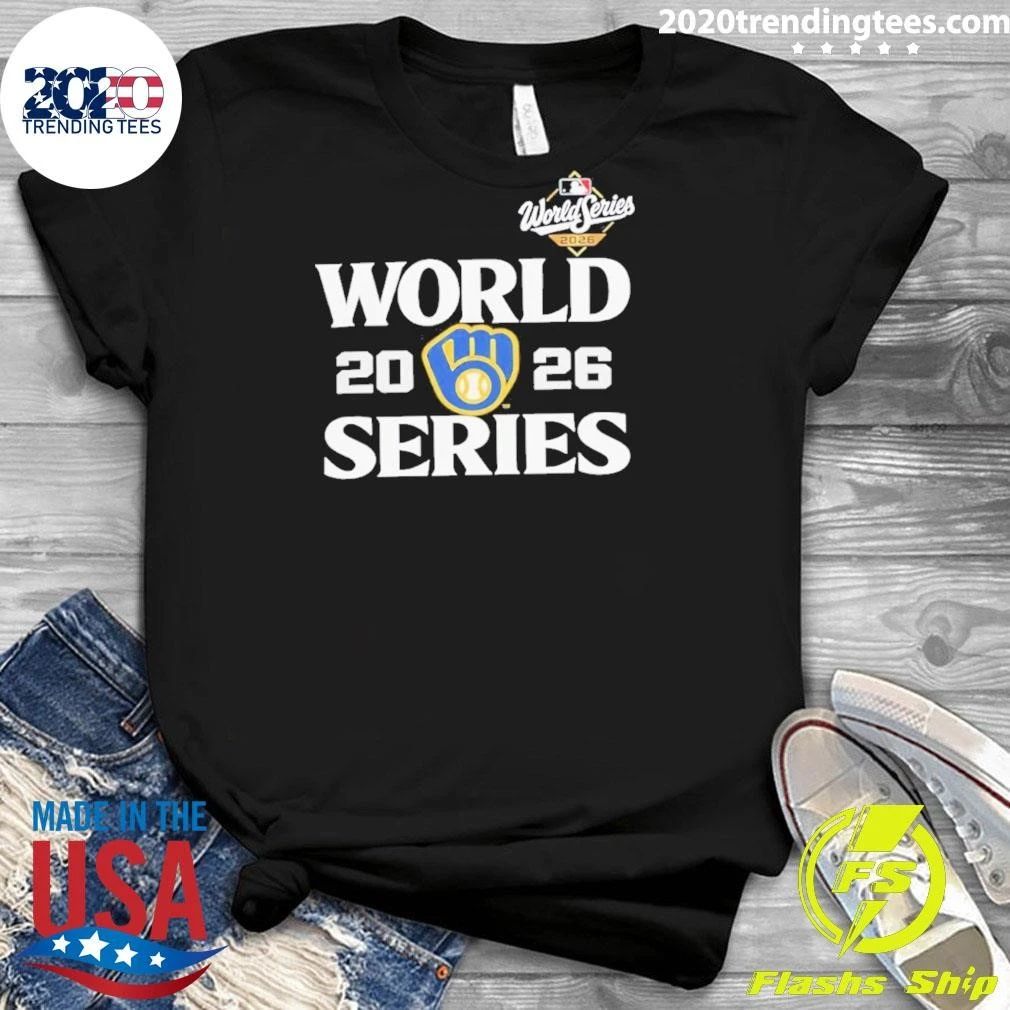 Milwaukee Brewers World Series 2026 Ball Glove Logo Shirt