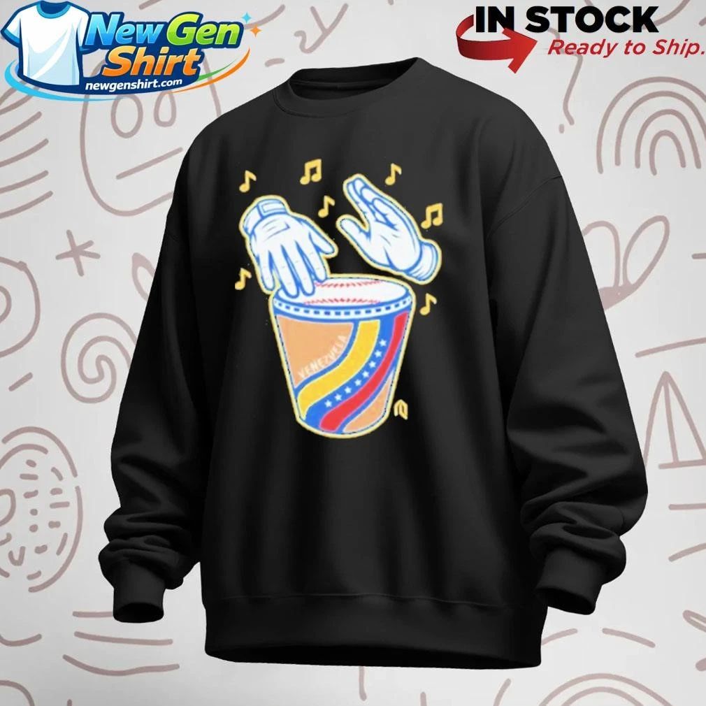 Beisbol Venezuela Tambor Beisbol Shirt