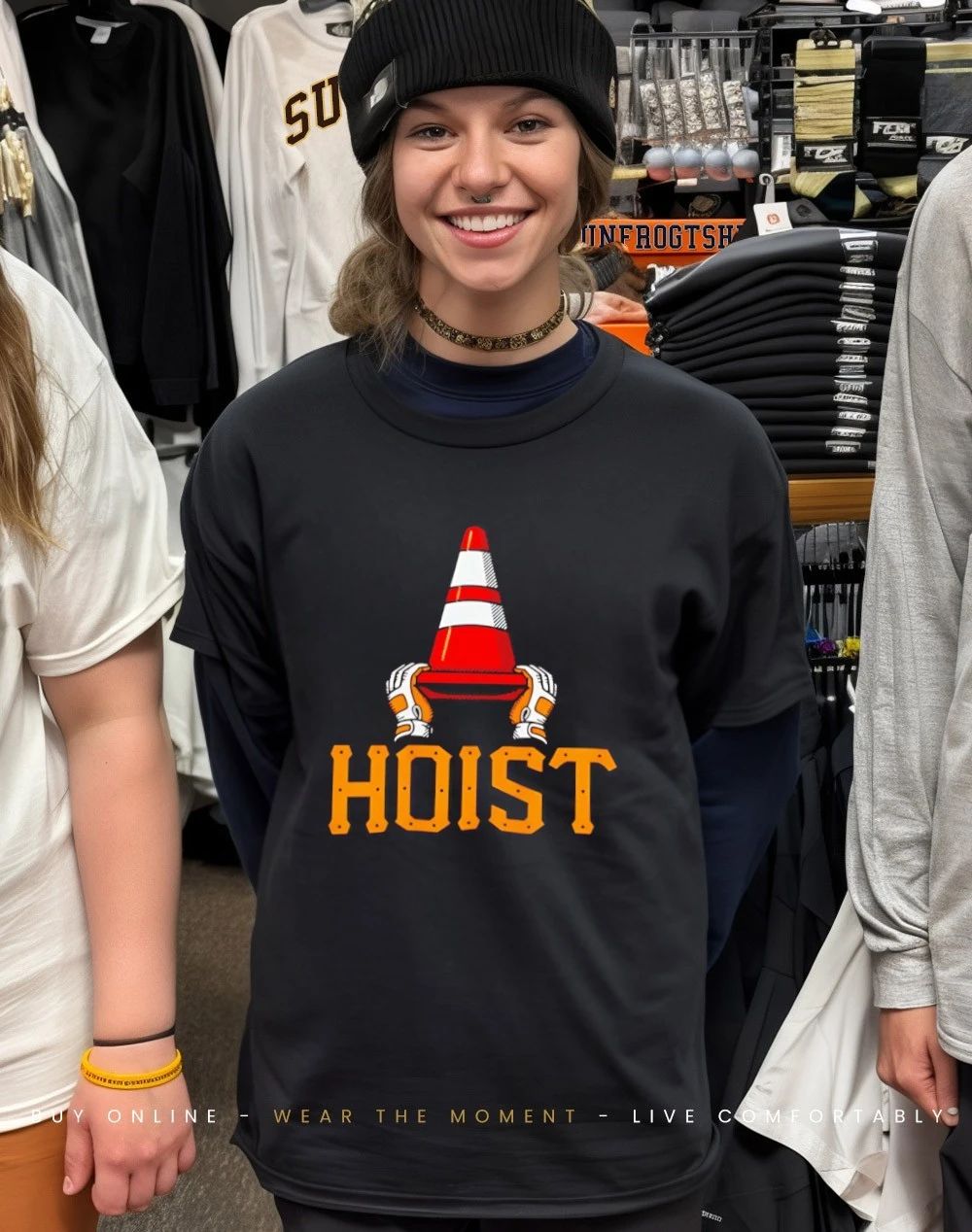 Hoist The Cone Hoist The Traffic Cone Pittsburgh Pirates shirt