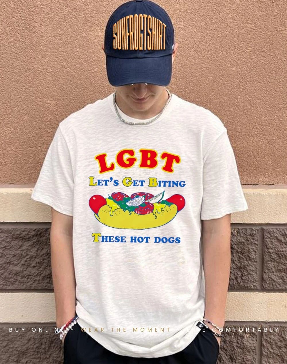 LGBT Let’s Get Biting These Hot Dogs shirt