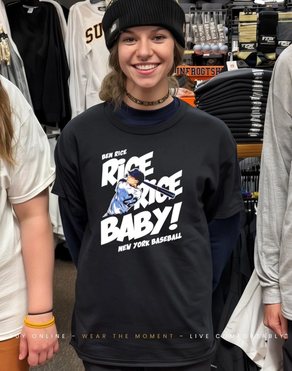 Ben RIce New York Yankees Rice Rice Baby shirt