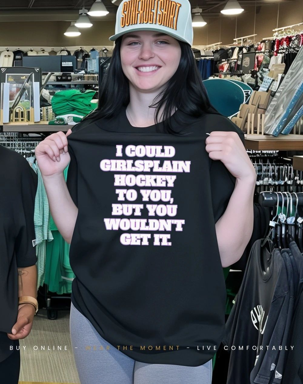 I could girlsplain hockey to you but you wouldn’t get it shirt