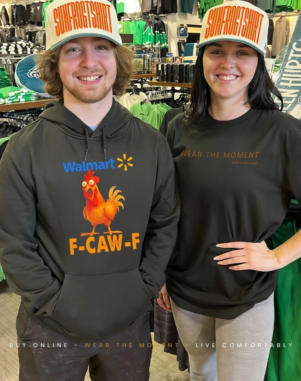 Walmart F-CAW-F Chicken funny shirt