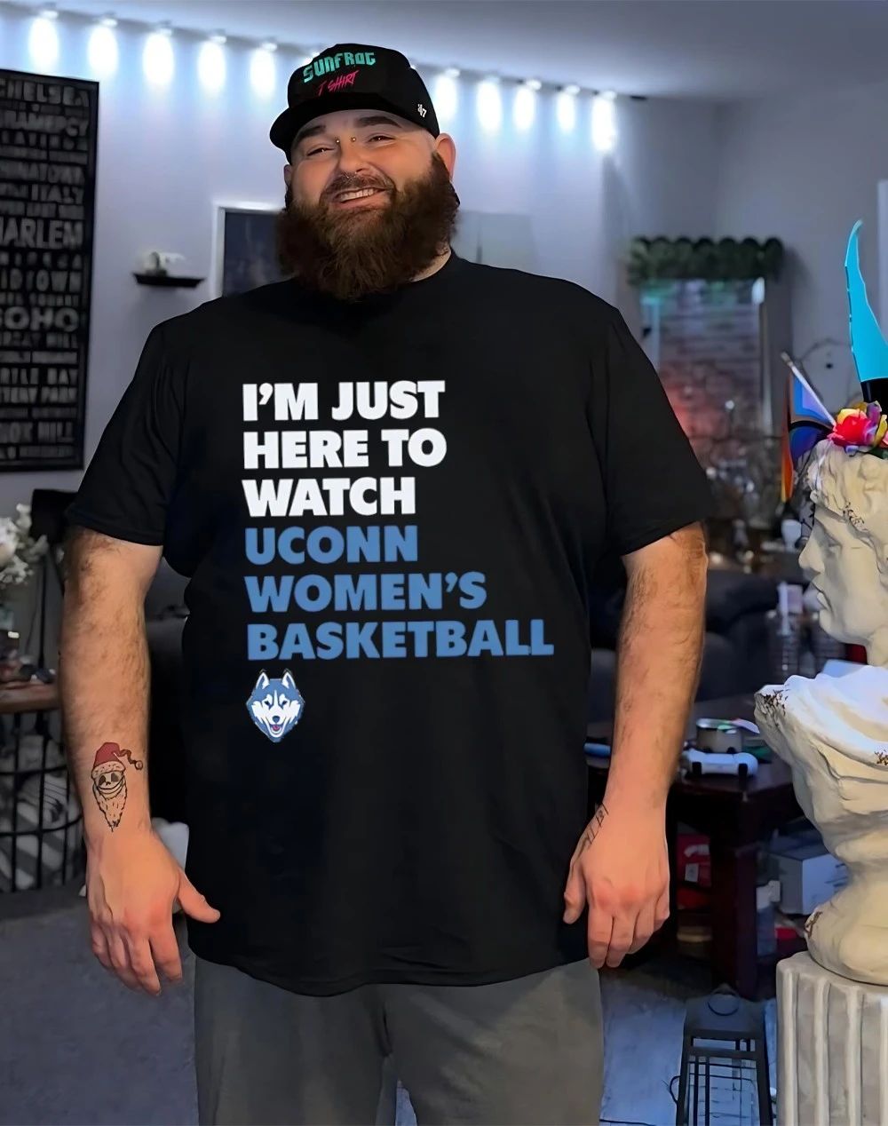 UConn Women’s Basketball I’m Just Here to Watch shirt