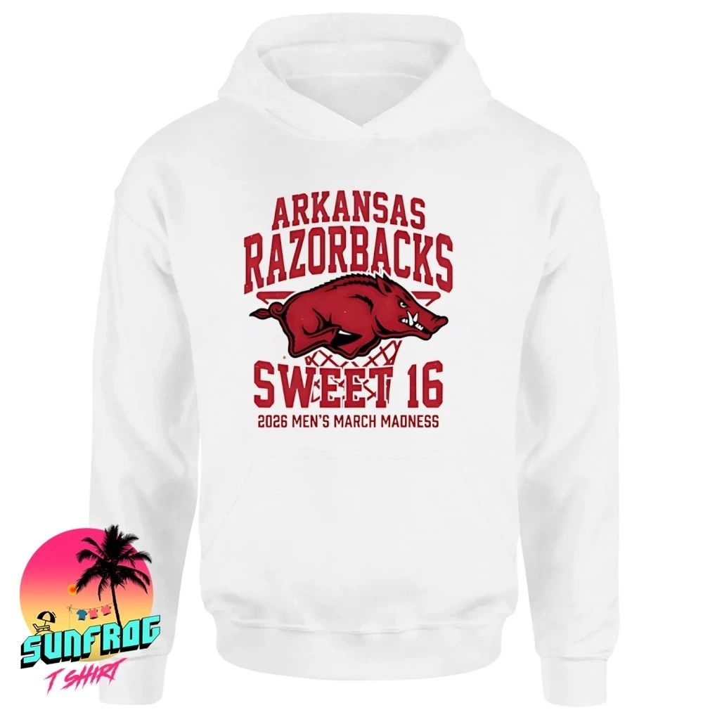 Arkansas Razorbacks Sweet 16 Men’s March Madness 2026 shirt